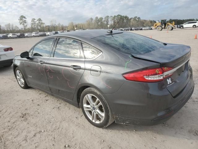 2018 Ford Fusion SE Hybrid