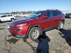 Salvage cars for sale from Copart Pennsburg, PA: 2014 Jeep Cherokee Latitude