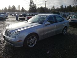 Salvage cars for sale at Graham, WA auction: 2006 Mercedes-Benz E 350