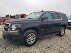 Salvage cars for sale at Taylor, TX auction: 2017 Chevrolet Tahoe C1500 LS