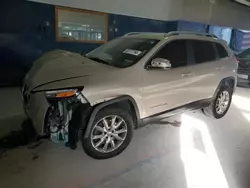 Salvage cars for sale at Indianapolis, IN auction: 2015 Jeep Cherokee Limited