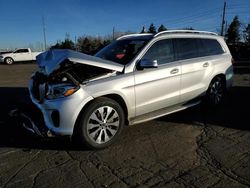 Salvage cars for sale at Denver, CO auction: 2019 Mercedes-Benz GLS 450 4matic