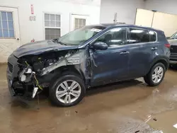 Salvage cars for sale at Davison, MI auction: 2019 KIA Sportage LX