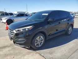 Salvage cars for sale at Grand Prairie, TX auction: 2017 Hyundai Tucson SE