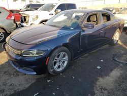 Dodge salvage cars for sale: 2015 Dodge Charger SE