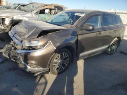 Salvage cars for sale at Kansas City, KS auction: 2018 Mitsubishi Outlander ES