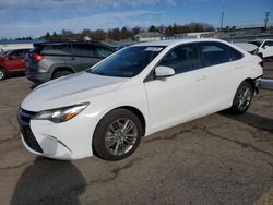 Salvage cars for sale at Pennsburg, PA auction: 2016 Toyota Camry LE