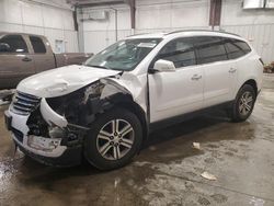 Salvage cars for sale at Franklin, WI auction: 2016 Chevrolet Traverse LT