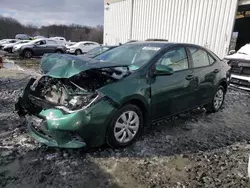 Salvage cars for sale at Windsor, NJ auction: 2016 Toyota Corolla L