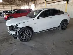 Salvage cars for sale at Phoenix, AZ auction: 2018 Mercedes-Benz GLC Coupe 43 4matic AMG