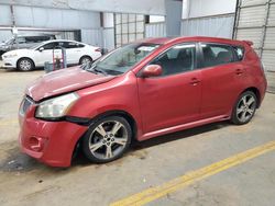 Salvage cars for sale at Mocksville, NC auction: 2009 Pontiac Vibe GT