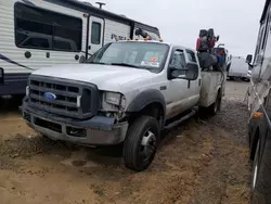 Salvage trucks for sale at Chatham, VA auction: 2005 Ford F550 Super Duty