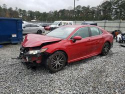 Salvage cars for sale at Ellenwood, GA auction: 2021 Toyota Camry SE