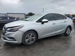 Salvage cars for sale at Orlando, FL auction: 2018 Chevrolet Cruze LT