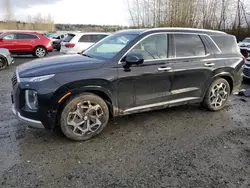 Salvage cars for sale at Arlington, WA auction: 2022 Hyundai Palisade Calligraphy