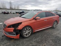 Hyundai salvage cars for sale: 2015 Hyundai Sonata Sport