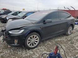 Salvage cars for sale at Cahokia Heights, IL auction: 2017 Tesla Model X