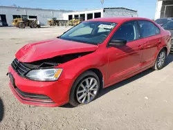 Salvage cars for sale at Riverview, FL auction: 2015 Volkswagen Jetta SE