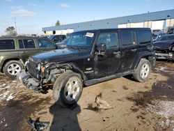 2015 Jeep Wrangler Unlimited Sahara en venta en Woodhaven, MI