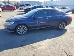 Salvage cars for sale at Vallejo, CA auction: 2014 Honda Accord Sport