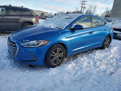 Salvage cars for sale at Wayland, MI auction: 2017 Hyundai Elantra SE