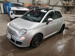 Fiat 500 salvage cars for sale: 2012 Fiat 500 Sport