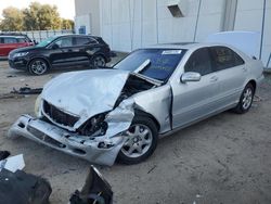 Salvage cars for sale at Apopka, FL auction: 2002 Mercedes-Benz S 430