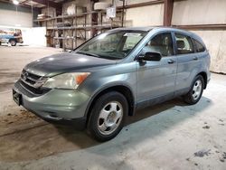 Salvage cars for sale at Eldridge, IA auction: 2011 Honda CR-V LX