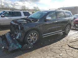 Salvage cars for sale at Lebanon, TN auction: 2016 Dodge Durango Citadel