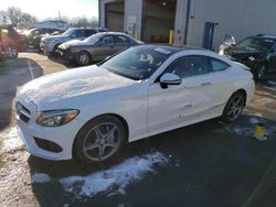 2017 Mercedes-Benz C 300 4matic en venta en Duryea, PA