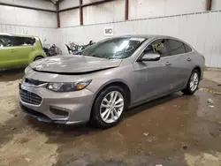 Salvage cars for sale at Lansing, MI auction: 2017 Chevrolet Malibu LT