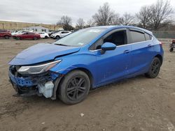 Salvage cars for sale at auction: 2018 Chevrolet Cruze LT