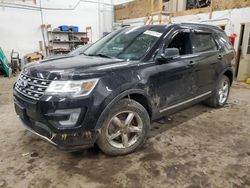 Ford Explorer salvage cars for sale: 2016 Ford Explorer XLT