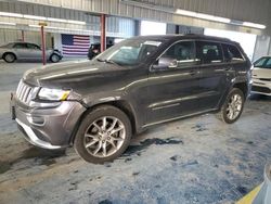 Salvage cars for sale at Fort Wayne, IN auction: 2015 Jeep Grand Cherokee Summit