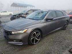 Salvage cars for sale at Spartanburg, SC auction: 2019 Honda Accord Sport