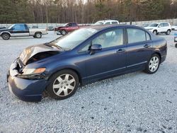 Salvage cars for sale at Gainesville, GA auction: 2008 Honda Civic LX