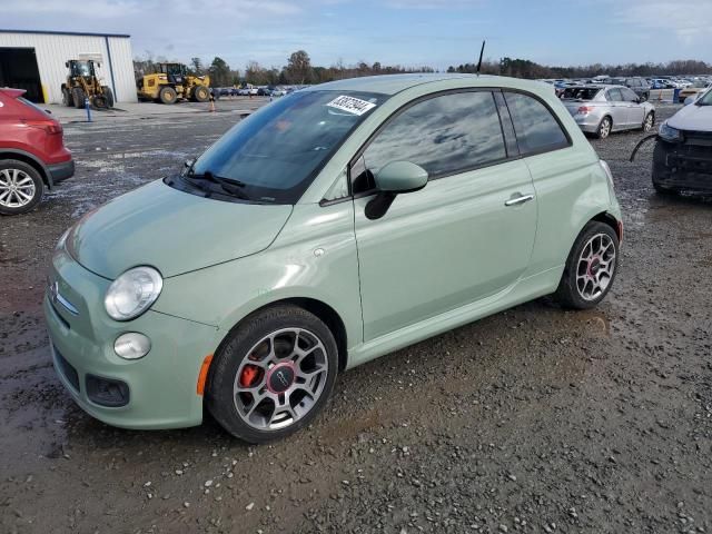 2015 Fiat 500 Sport