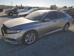 Salvage cars for sale at Mentone, CA auction: 2020 Honda Accord LX