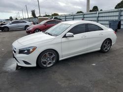 Salvage cars for sale from Copart Miami, FL: 2014 Mercedes-Benz CLA 250