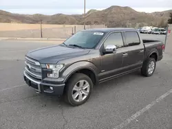 Salvage cars for sale from Copart Van Nuys, CA: 2016 Ford F150 Supercrew