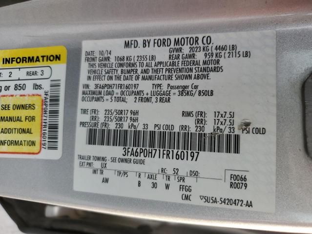 2015 Ford Fusion SE