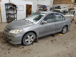 Honda Civic ex Vehiculos salvage en venta: 2005 Honda Civic EX