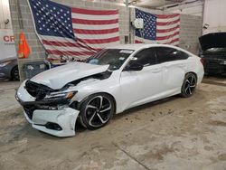 Salvage cars for sale at Columbia, MO auction: 2022 Honda Accord Sport