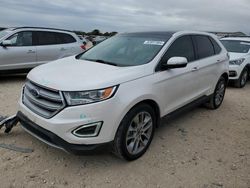 Vehiculos salvage en venta de Copart San Antonio, TX: 2018 Ford Edge Titanium