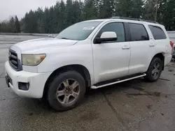 Toyota Sequoia sr5 salvage cars for sale: 2008 Toyota Sequoia SR5