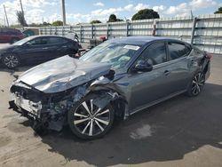 Nissan Altima sr salvage cars for sale: 2020 Nissan Altima SR