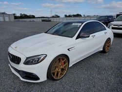 Vehiculos salvage en venta de Copart Riverview, FL: 2016 Mercedes-Benz C 63 AMG-S