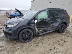 Honda salvage cars for sale: 2021 Honda Pilot Black