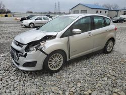 Salvage cars for sale at Barberton, OH auction: 2016 Ford C-MAX SE