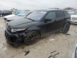 Salvage SUVs for sale at auction: 2019 Land Rover Range Rover Evoque SE